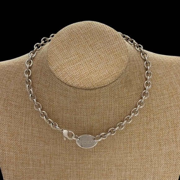 Tiffany & Co. Jewelry - Tiffany & Co. | Return to Tiffany Oval Tag Necklace | Sterling Silver | 15”